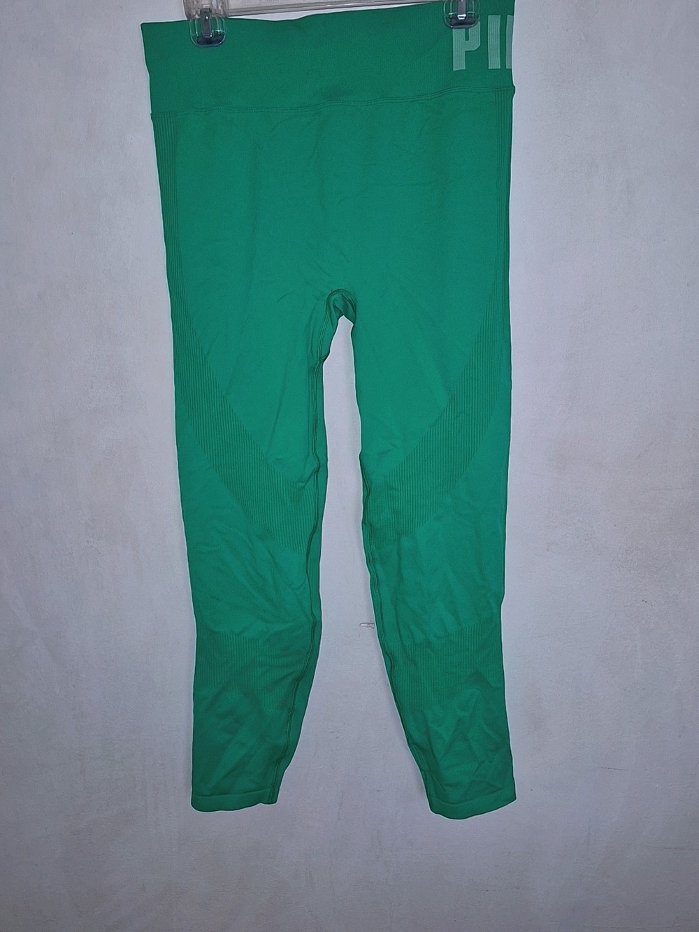 PINK Bright Teal-Green Leggings